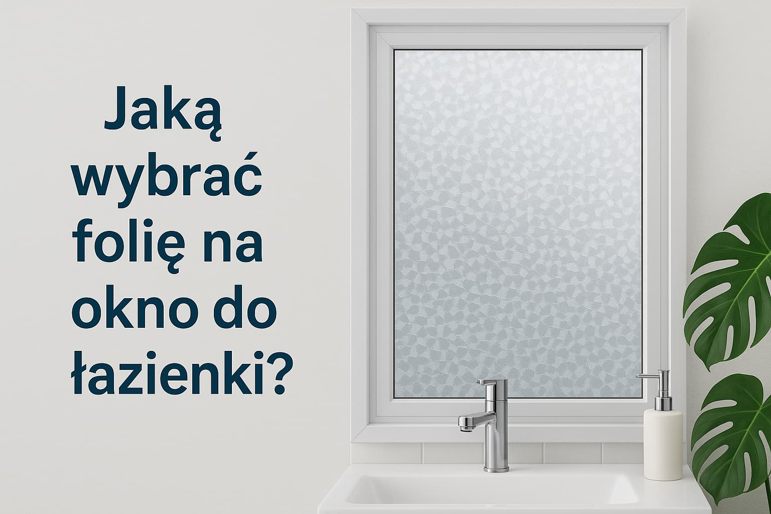 Jaka folia na okno do łazienki